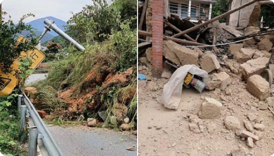 चीन के सिचुआन में 6.8 तीव्रता के भूकंप से भारी तबाही, 21 लोगों की मौत, कई लोग घायल