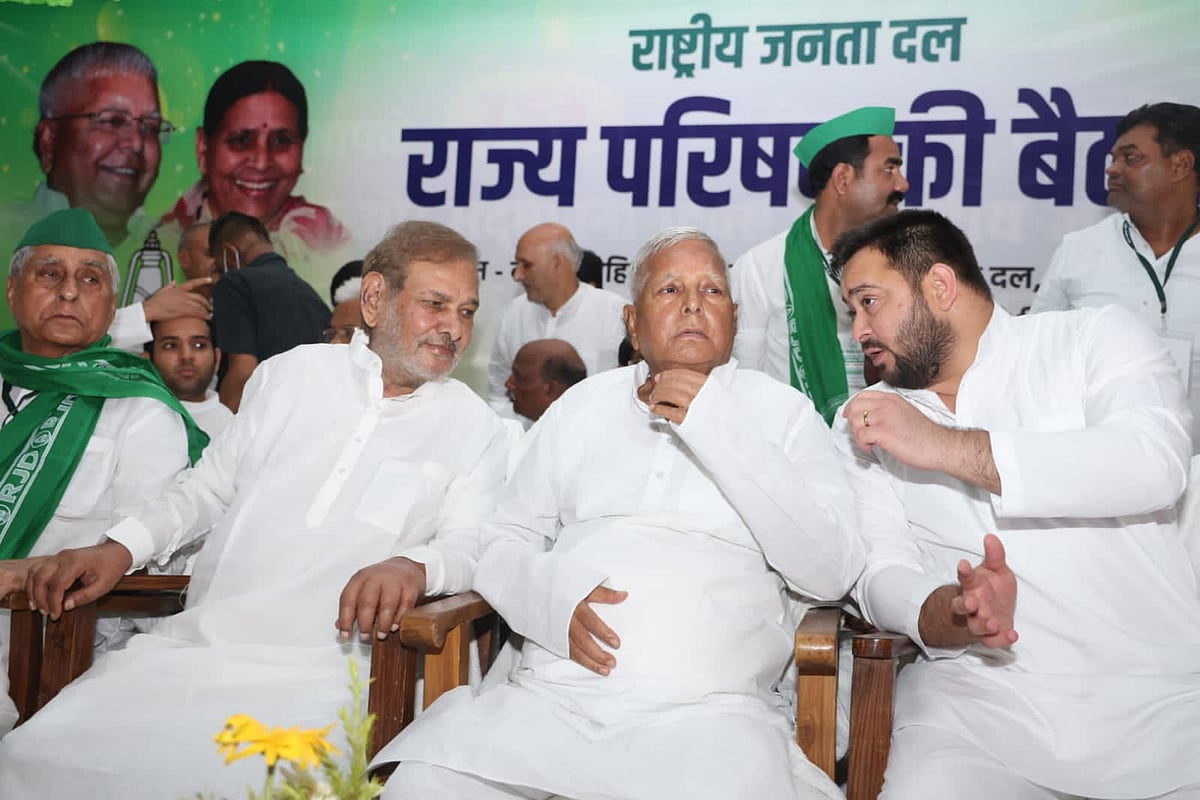 दंगाइयों की पार्टी BJP और RSS से पुरानी दुश्मनी, न पहले कभी झुका, न आगे कभी झुकूंगा: लालू यादव