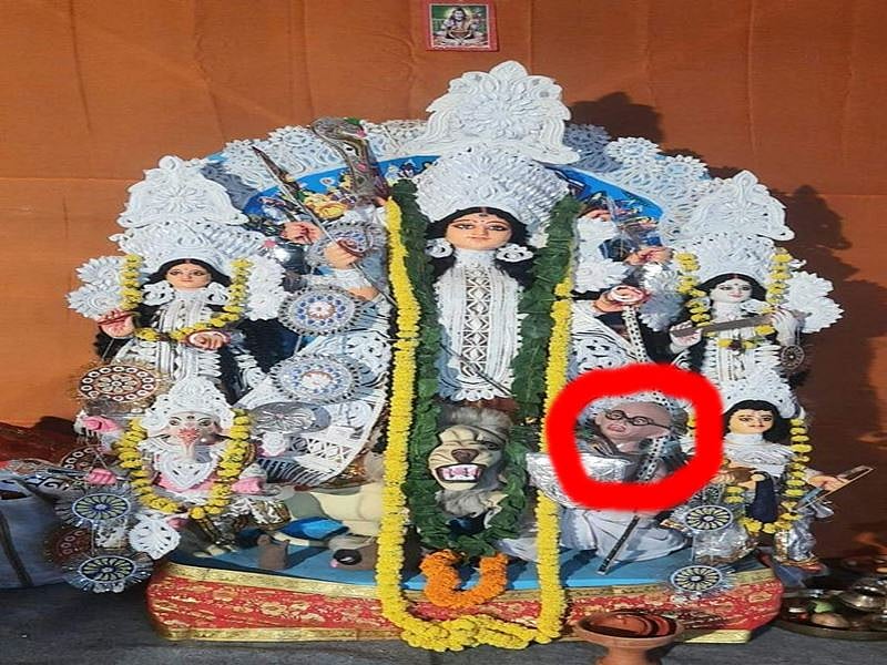 दुर्गापूजा के बहाने गांधी का अपमान करने वालों पर केस करेगी बंगाल कांग्रेस, महिषासुर जैसा दिखाने के खिलाफ रोष