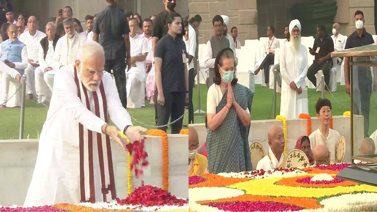 गांधी जयंती: बापू को पूरा देश कर रहा याद, राजघाट पहुंचकर पीएम मोदी और सोनिया गांधी ने दी श्रद्धांजलि