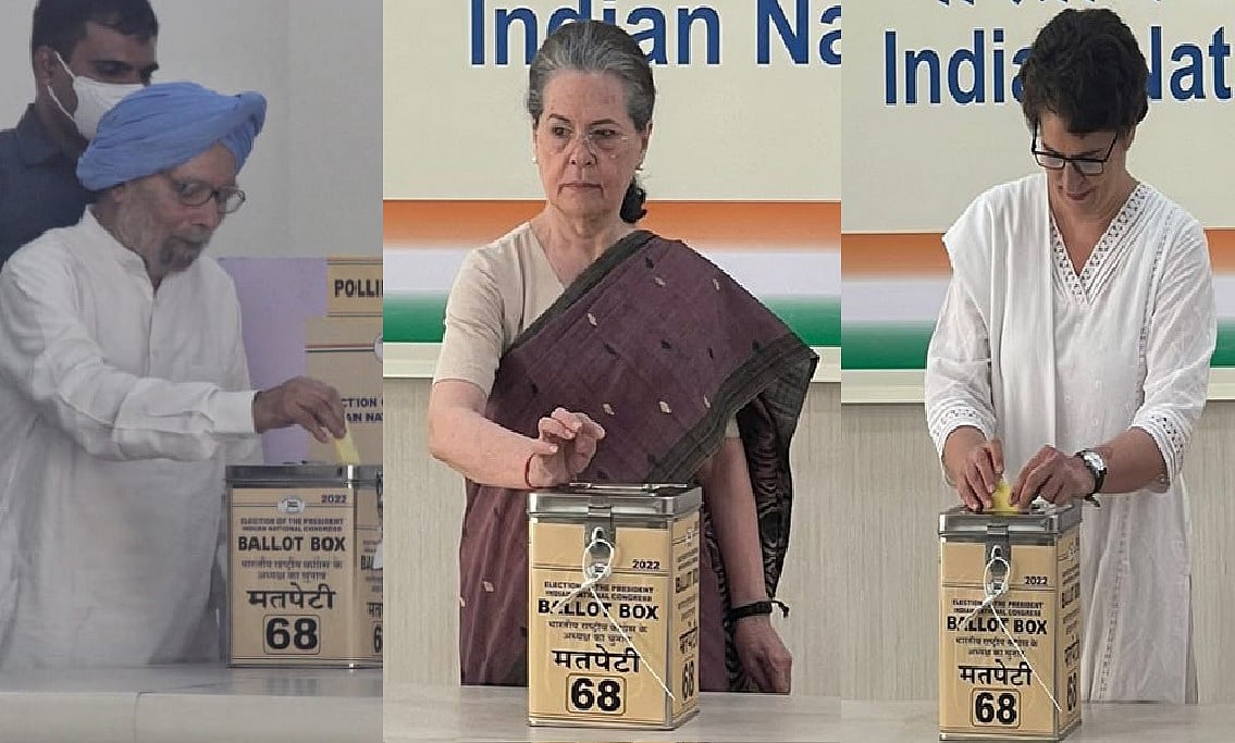 कांग्रेस अध्यक्ष पद का चुनाव खत्म, करीब 96% प्रतिनिधियों ने डाले वोट, 19 अक्तूबर को आएंगे नतीजे