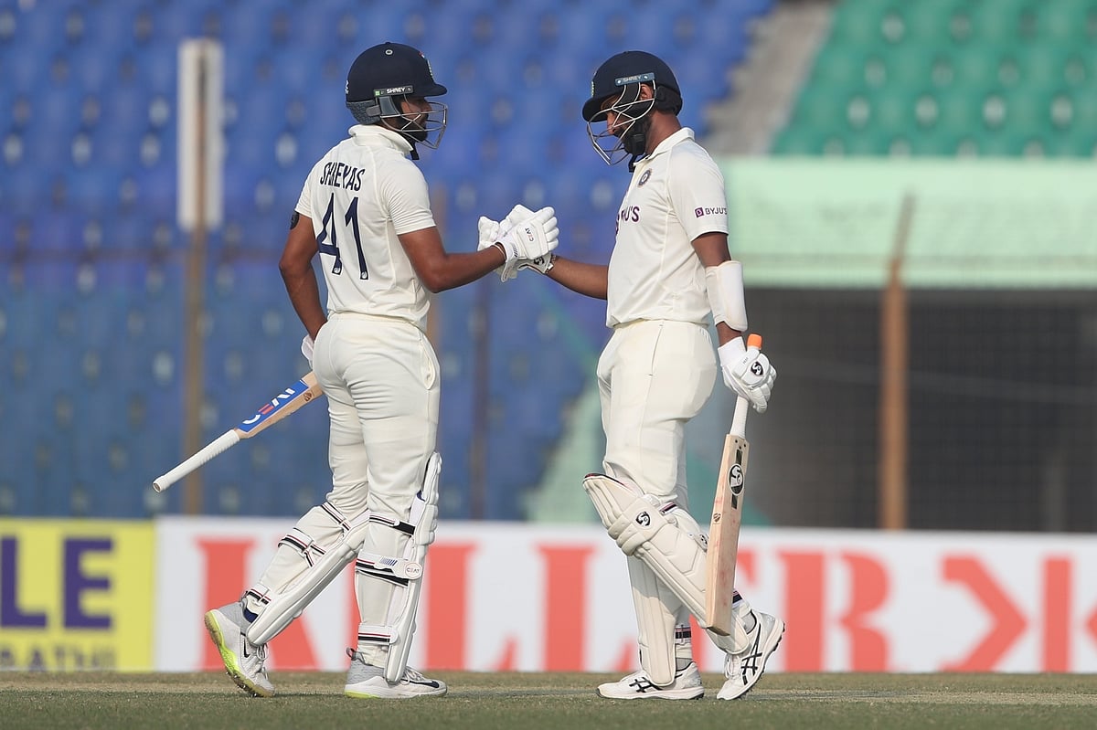 Ind vs Ban 1st Test : भारत ने पहले दिन बनाए 278 रन, पुजारा-अय्यर ने टीम को संभाला, ठोके अर्धशतक 