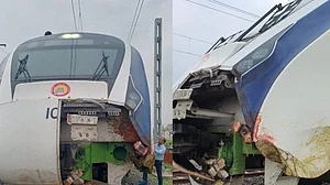 फिर हादसे का शिकार हुई वंदे भारत एक्सप्रेस, 2 महीने में 5वीं बार दुर्घटनाग्रस्त, जाने कब-कब हुए हादसे?