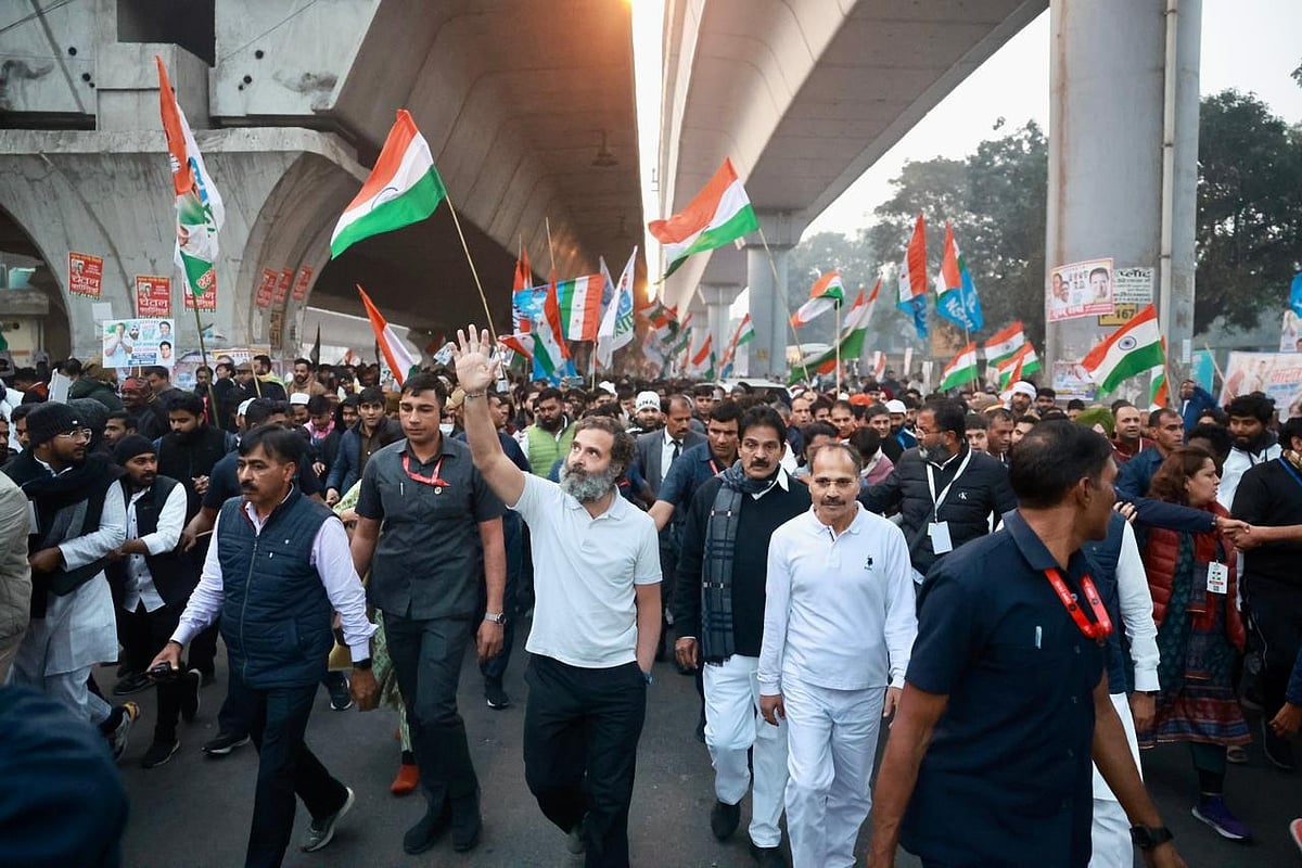 राहुल गांधी ने कहा, “कुछ लोग नफरत फैला रहे हैं लेकिन देश का आम आदमी अब प्यार की बात कर रहा है।