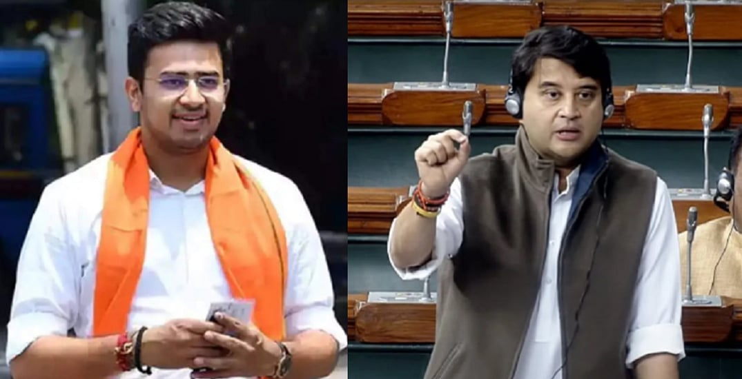 प्लेन का इमरजेंसी गेट खोलने की घटना पर सूर्या के बचाव में उतरे सिंधिया, कहा- खुद पायलट को बताया, माफी भी मांगी