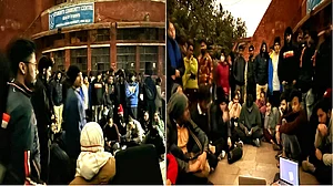 JNU में PM मोदी की आलोचना वाली BBC डॉक्यूमेंट्री देख रहे छात्रों पर पथराव, कई छात्र घायल, ABVP पर पत्थरबाजी का आरोप