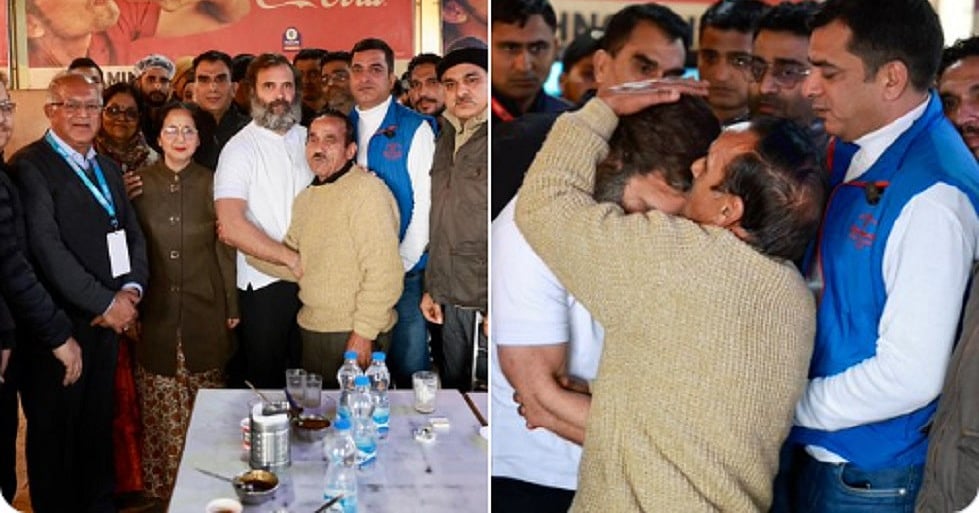 भारत जोड़ो यात्राः कश्मीरी पंडितों का समूह राहुल गांधी से मिला, गले लगकर बस्ती में आने का दिया न्योता