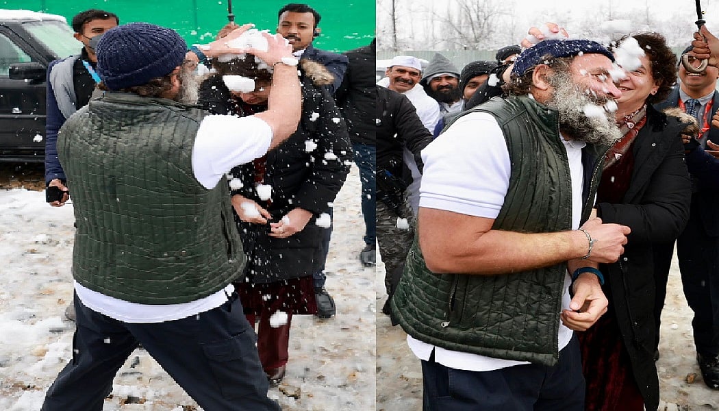 कश्मीर: बर्फबारी में मस्ती से लेकर डल झील की सैर तक, देखें भाई राहुल और बहन प्रियंका के अटूट प्रेम का वीडियो