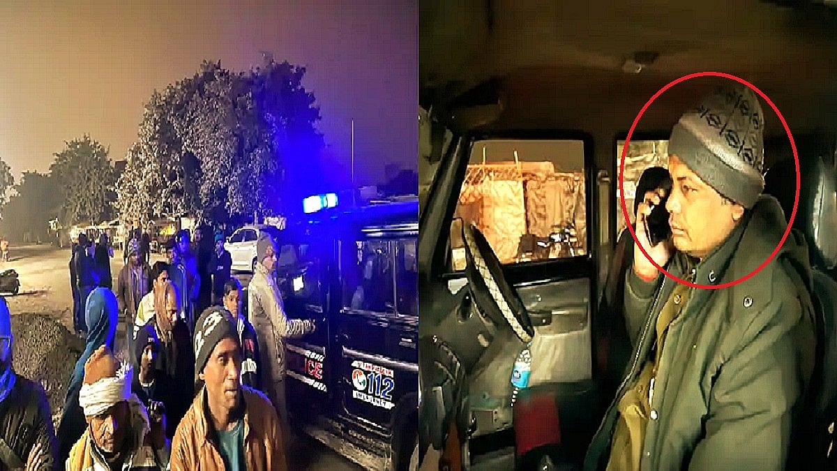 UP: महिला ने बीच सड़क पर कांस्टेबल को पीटा, नशे में धुत 2 पुलिसवालों पर घर में घुसकर महिला से छेड़खानी का लगा आरोप