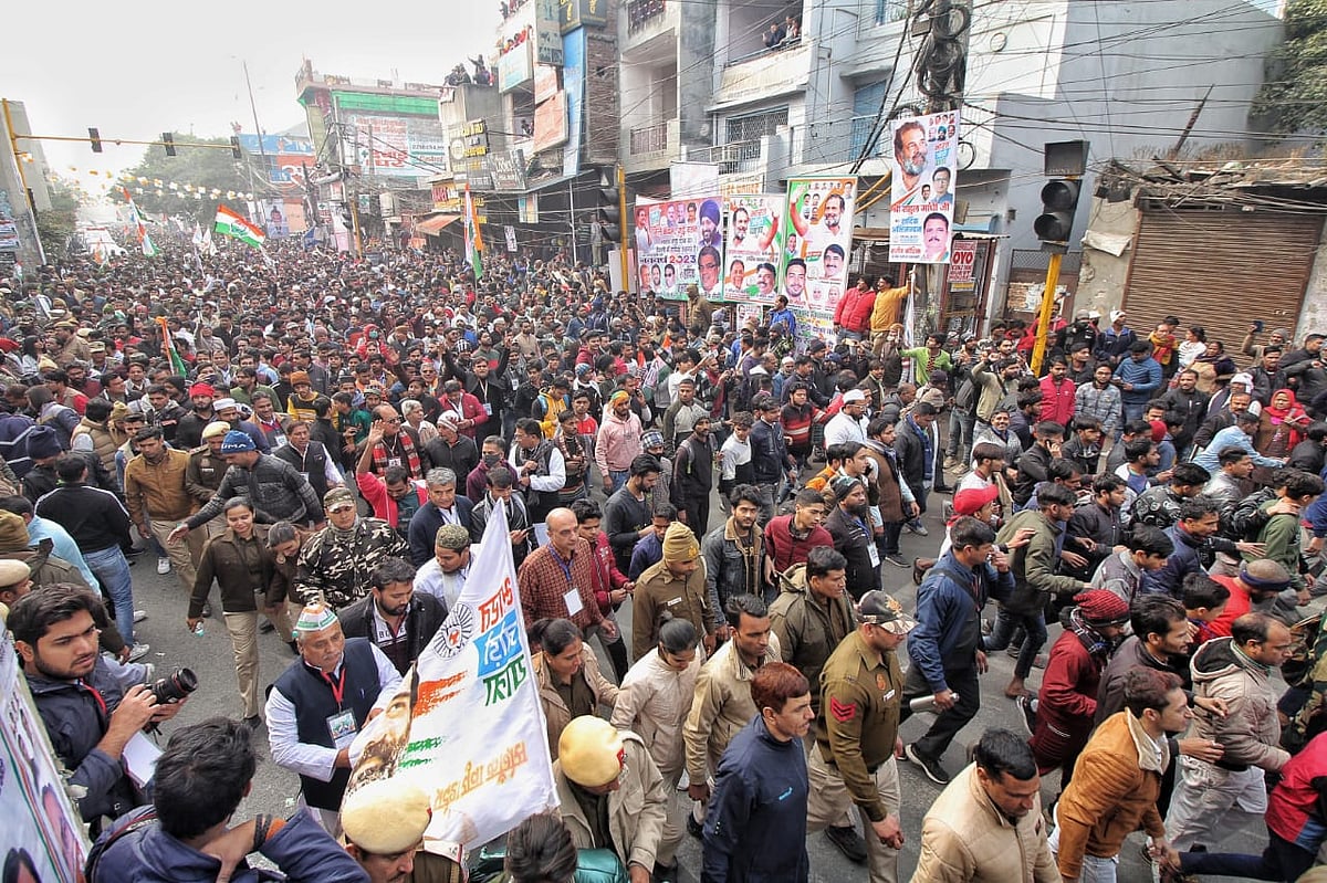 भारत जोड़ो यात्रा को लोगों का भरपूर समर्थन मिल रहा है।