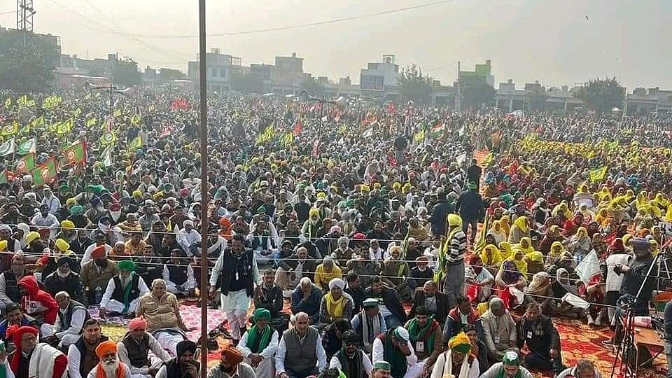 फोटोः @KisanEktaMarch