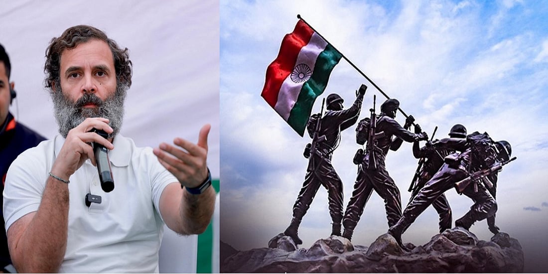 सेना दिवस पर राहुल गांधी ने वीर जवानों को किया नमन, कहा- पराक्रम, देशप्रेम और बलिदान से परिपूर्ण है हमारी सेना