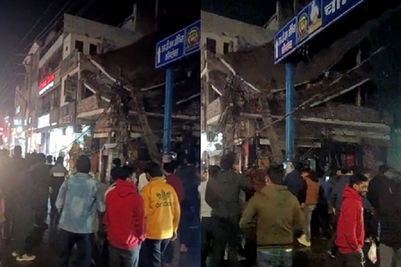 दिल्ली के नजफगढ़ में इमारत गिरी, 3 लोग घायल, मौके पर बचाव कार्य जारी