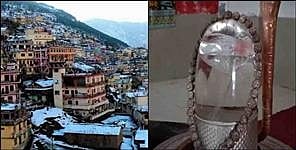 जोशीमठ भू धंसाव: शंकराचार्य मठ में दरारें, खंडित हुआ शिवलिंग, शिव मंदिर धंसा, खौफ का मंजर