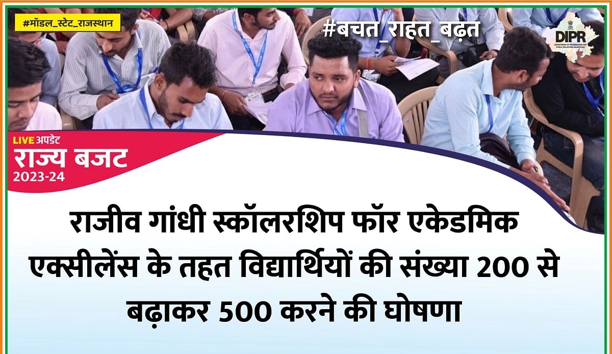 राजस्थान बजट: 500 रुपये में गैस सिलेंडर, फ्री बिजली से लेकर निशुल्क शिक्षा तक, जानें गहलोत सरकार के बजट में क्या है खास?