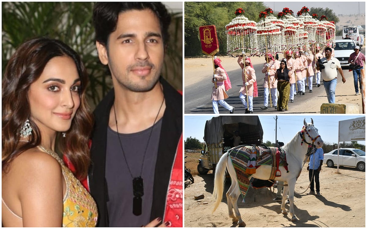 Sidharth-Kiara Wedding : सिड-कियारा को लगी हल्दी, शादी की रस्में शुरू