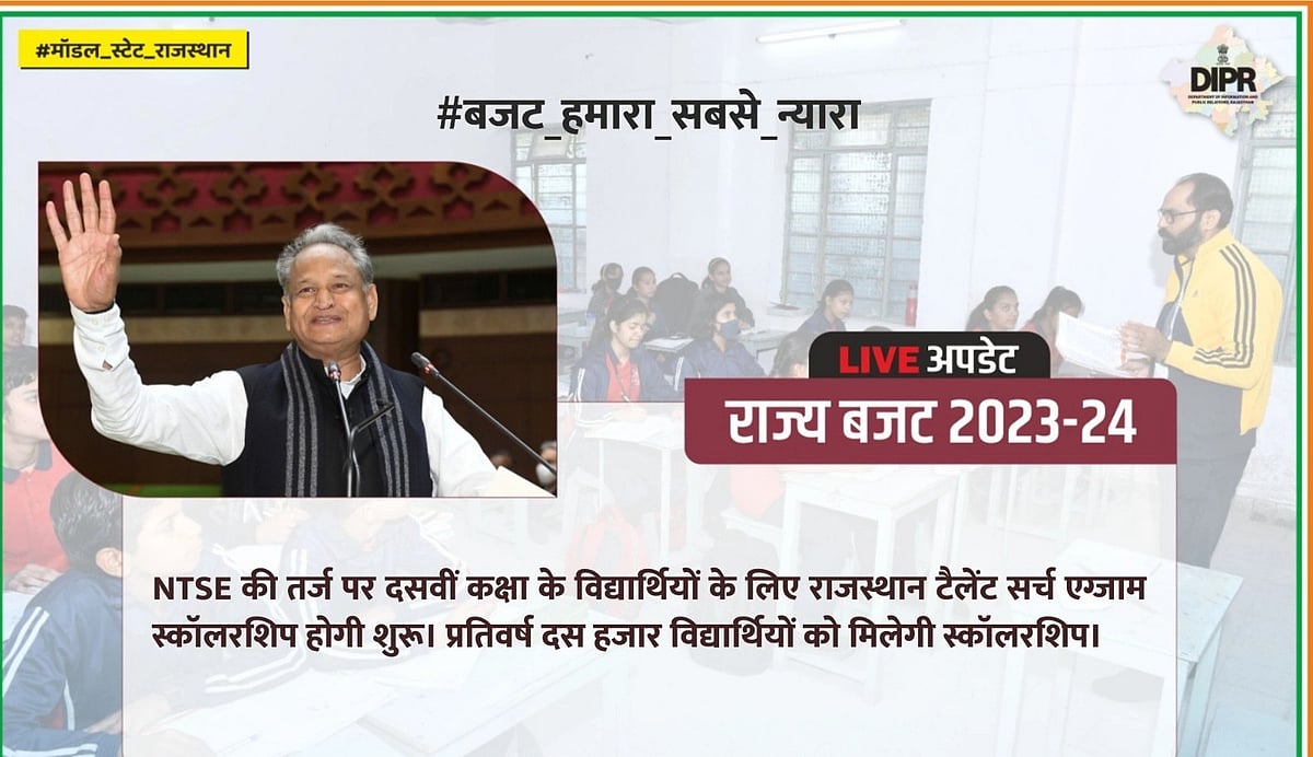 राजस्थान बजट: 500 रुपये में गैस सिलेंडर, फ्री बिजली से लेकर निशुल्क शिक्षा तक, जानें गहलोत सरकार के बजट में क्या है खास?