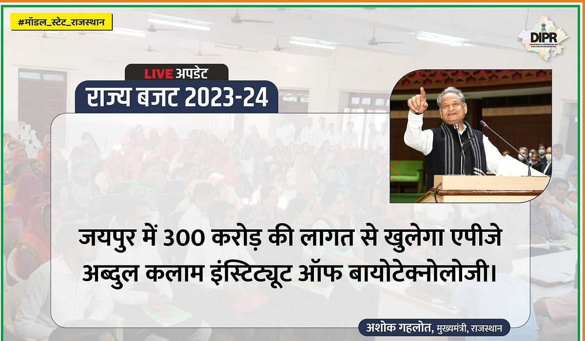 राजस्थान बजट: 500 रुपये में गैस सिलेंडर, फ्री बिजली से लेकर निशुल्क शिक्षा तक, जानें गहलोत सरकार के बजट में क्या है खास?