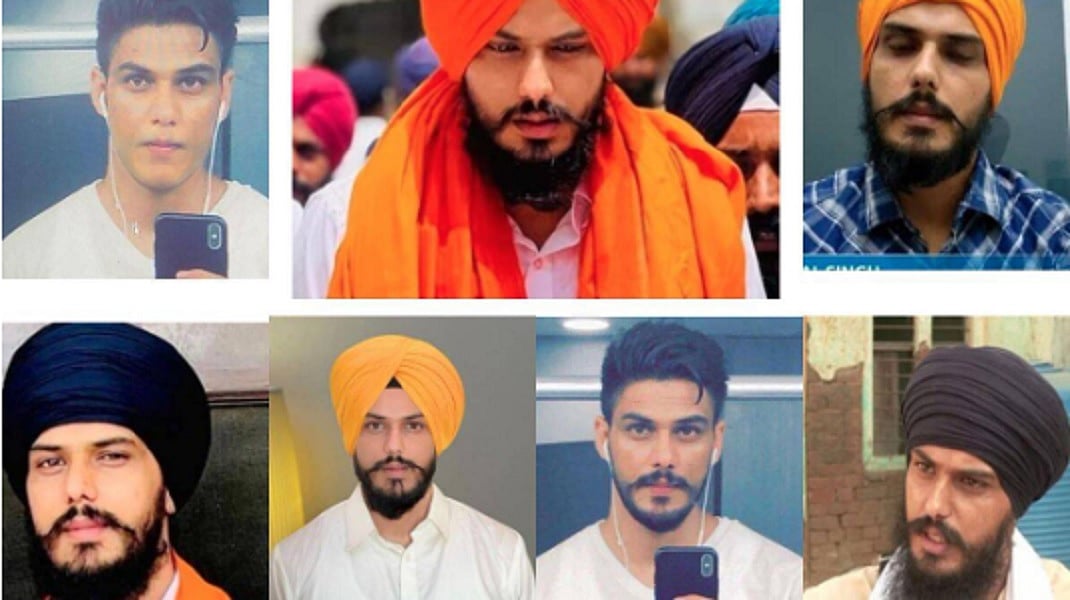 पंजाब पुलिस ने बताया कैसे गाड़ी-कपड़े बदलकर भागा अमृतपाल, बिना दाढ़ी-मूछ सहित कई फोटो जारी कर मांगी मदद