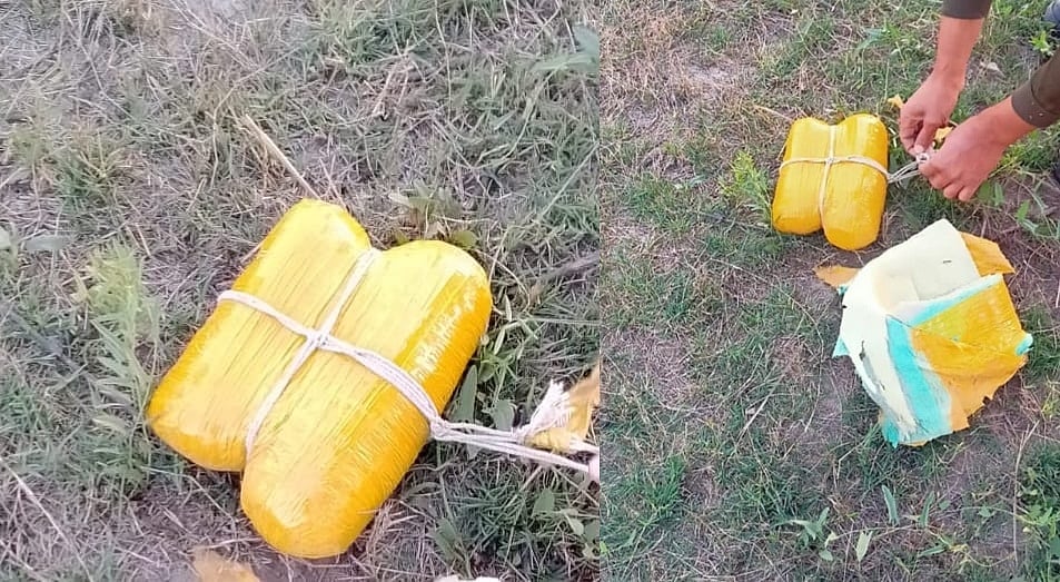 BSF ने पाक सीमा पर तस्करों के नापाक मंसूबों को फिर किया नाकाम, ड्रोन पर की गोलीबारी, 2 किलो से ज्यादा हेरोइन बरामद
