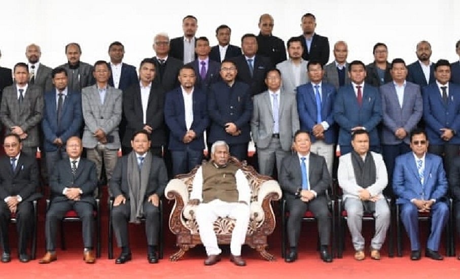 मेघालय विधानसभा में राज्यपाल के हिंदी में भाषण पर हंगामा, कई विधायकों ने विरोध में किया वाकआउट