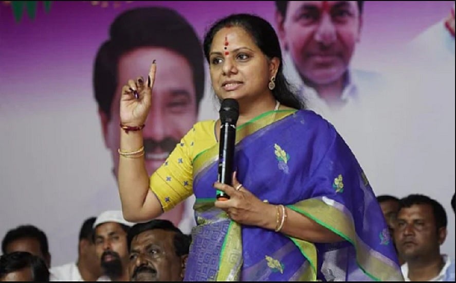 शराब घोटाले में ED के बाद CBI की कार्रवाई, के कविता को किया गिरफ्तार   