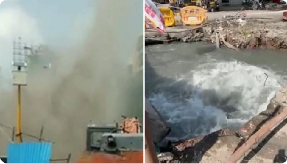 मुंबई में पानी के लिए हाहाकार, मुख्य पाइपलाइन फूटी, आधे शहर में पानी की किल्लत