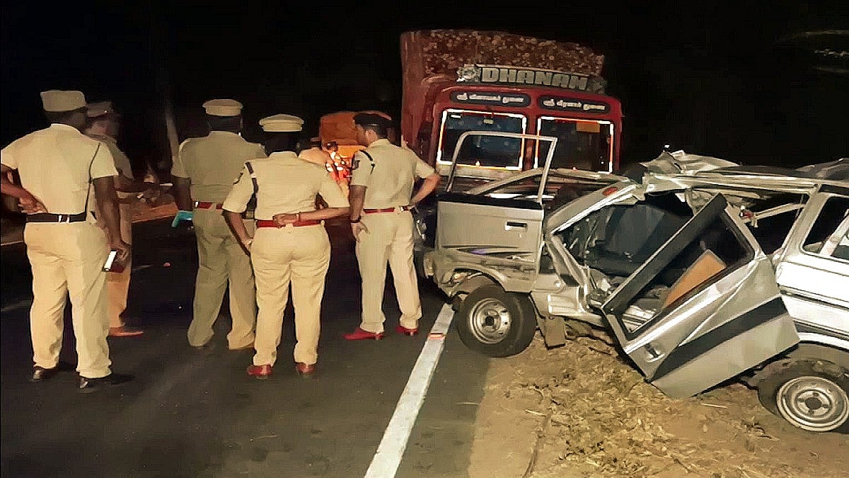 तमिलनाडु के तिरुचि में भीषण सड़क हादसा, वैन और लॉरी की टक्कर में 6 लोगों की मौत, 3 घायल अस्पताल में भर्ती