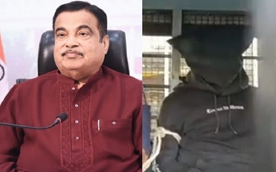 नितिन गडकरी को जान मारने की धमकी देने वाला कर्नाटक से गिरफ्तार, 10 करोड़ रुपये भी मांगे थे