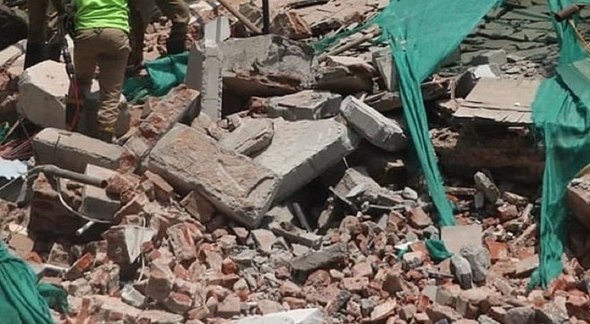 चेन्नई में बड़ा हादसा, 70 साल पुरानी इमारत गिरी, 2 घायल और 4 लोगों के फंसे होने की आशंका