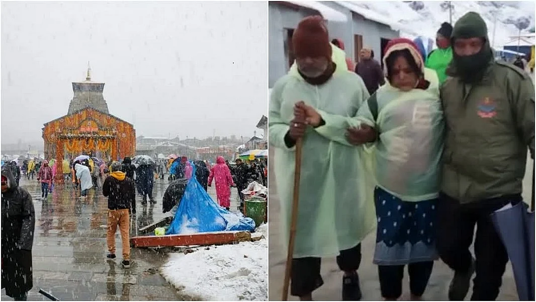 चारधाम यात्राः श्रद्धालुओं के लिए चुनौती बना खराब मौसम