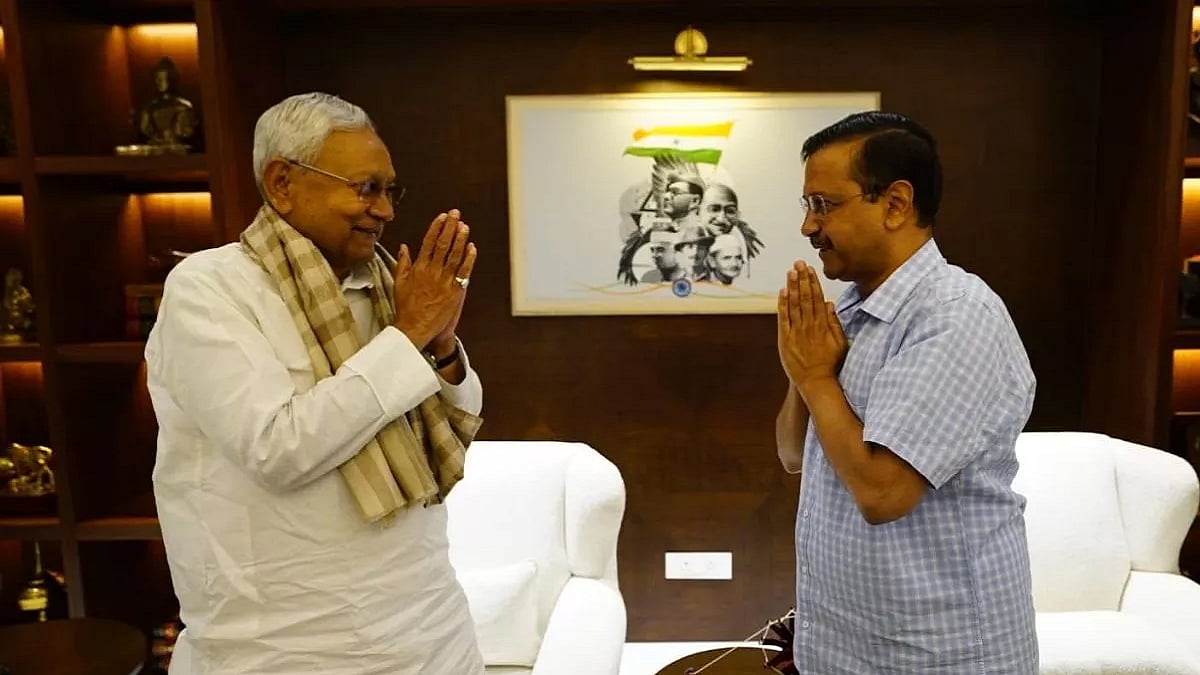 लोकसभा चुनाव से पहले विपक्ष को एकजुट करने में जुटे नीतीश कुमार, दिल्ली में सीएम केजरीवाल से की मुलाकात