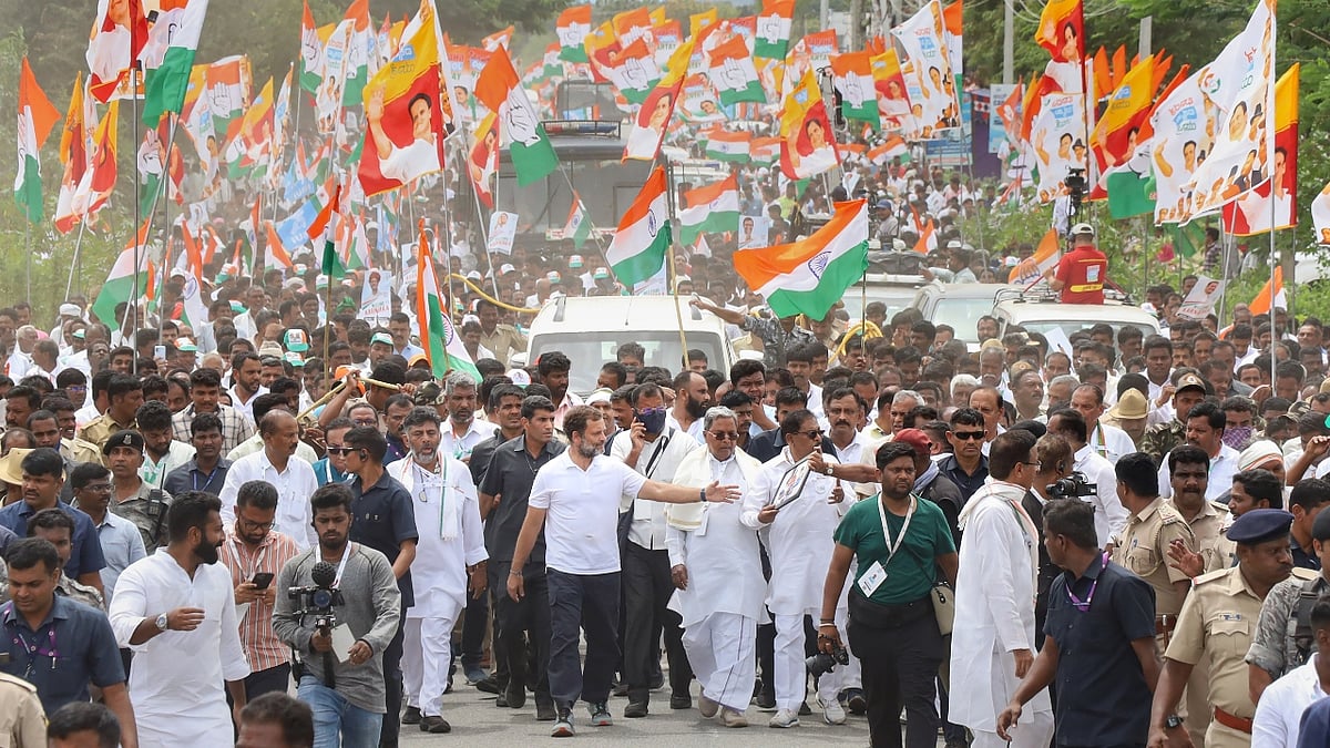 Karnataka Election Results: जहां-जहां से गुजरी भारत जोड़ो यात्रा, वहां औंधे मुंह गिरी BJP, कांग्रेस की बंपर जीत