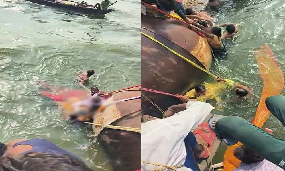 उत्तर प्रदेशः बलिया में गंगा में नाव पलटने से 4 लोगों की मौत, मेला घूमने जा रहे थे 30 से ज्यादा लोग