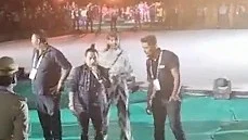 खेलो इंडिया समारोह में कैलाश खेर खो बैठे आपा, फोटो: IANS