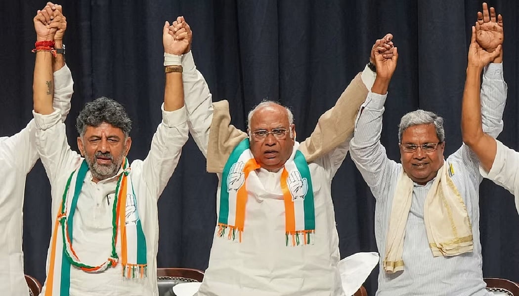 कर्नाटक के नए मुख्यमंत्री की ताजपोशी की तैयारी, ऐतिहासिक जीत के बाद आज कांग्रेस विधायक दल की बैठक