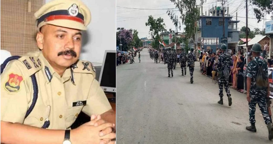 मणिपुर में जारी हिंसा के बीच डीजीपी पर गिरी गाज, राजीव सिंह बनाए गए नए पुलिस प्रमुख