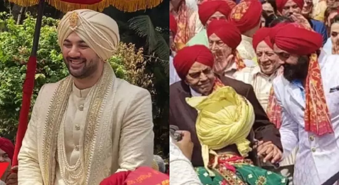 Karan Deol Wedding: पोते करण देओल की शादी में जमकर थिरके धर्मेंद्र, बैंड बाजा के साथ लेकर पहुंचे बारात