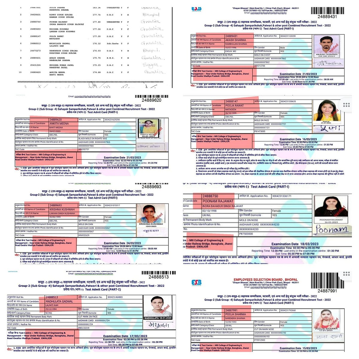MP में एक और व्यापमं घोटाला? 'हिंदी में हस्ताक्षर करने वाले उम्मीदवारों को भी अंग्रेजी में मिले शत-प्रतिशत नंबर'