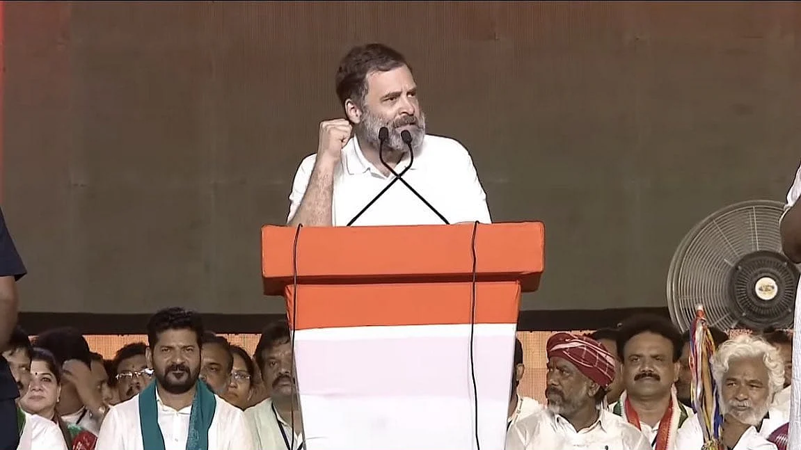 खम्मम में राहुल गांधी का ऐलान- तेलंगाना में दोहराएंगे कर्नाटक