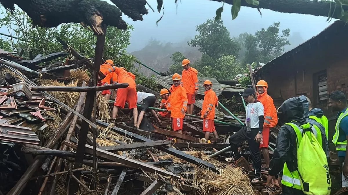महाराष्ट्र: रायगढ़ भूस्खलन में अब तक 16 लोगों की मौत, कई घायल अस्पताल में भर्ती, बचाव अभियान जारी