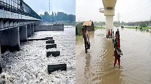 दिल्ली में यमुना का जलस्तर फिर खतरे के निशान के ऊपर, बाढ़ का खतरा बढ़ा, निचले इलाकों के लोग डरे