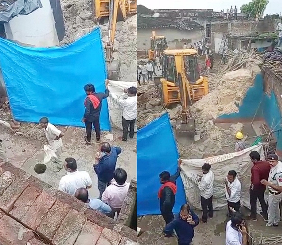 मध्य प्रदेश: विदिशा में ढाई साल की बच्ची बोरवेल में गिरी, 15 फीट गड्ढे में अटकी जान, बचाव कार्य जारी