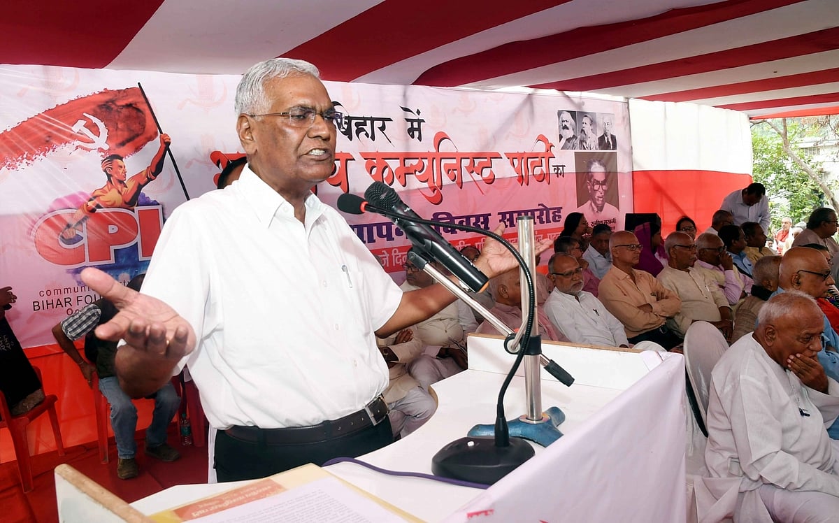 मणिपुर हिंसा बीजेपी की विभाजनकारी राजनीति का नतीजा, इसके लिए भी डबल इंजन सरकार  जिम्मेदार: डी राजा