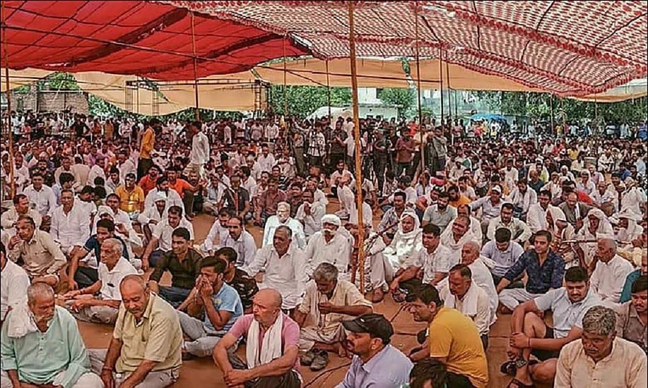 28 अगस्त को नूंह में फिर निकाली जाएगी जलाभिषेक यात्रा, पलवल महापंचायत में ऐलान, शस्त्र लाइसेंस की मांग
