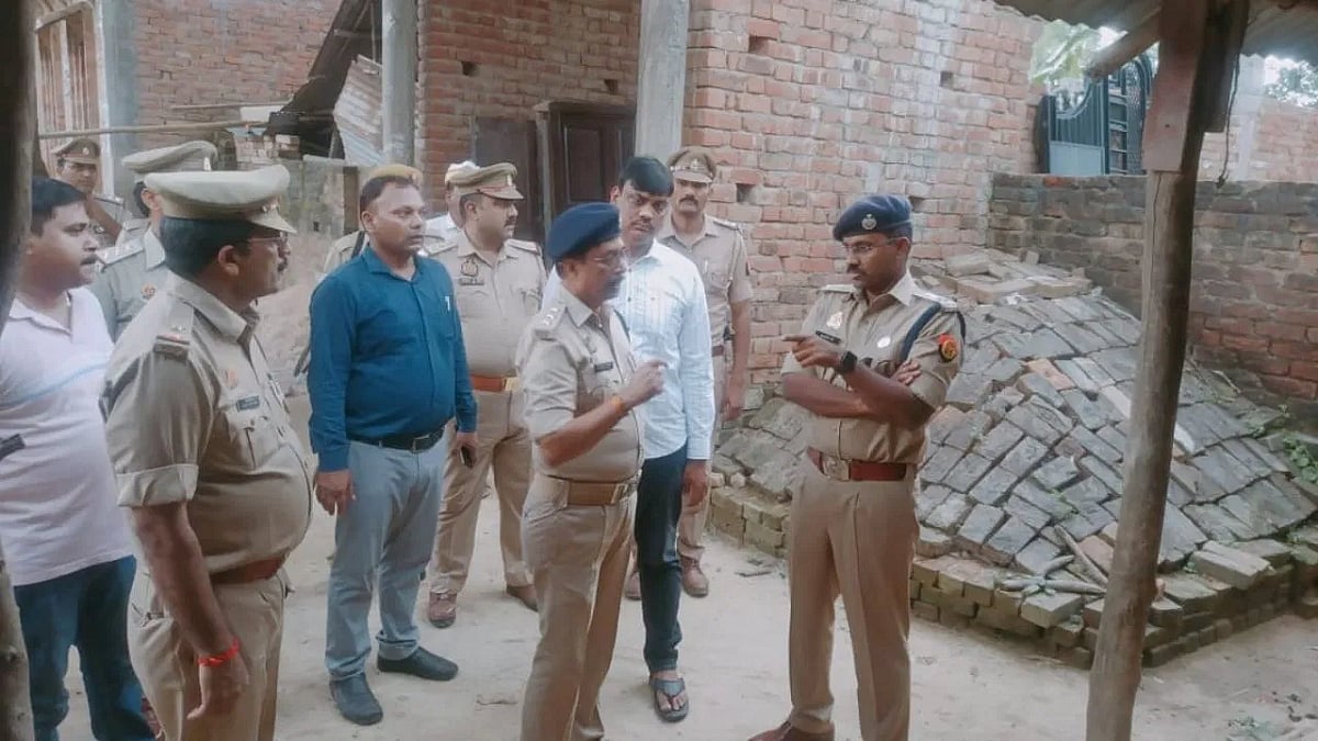यूपी के अमेठी में प्रधान पति की हत्या।