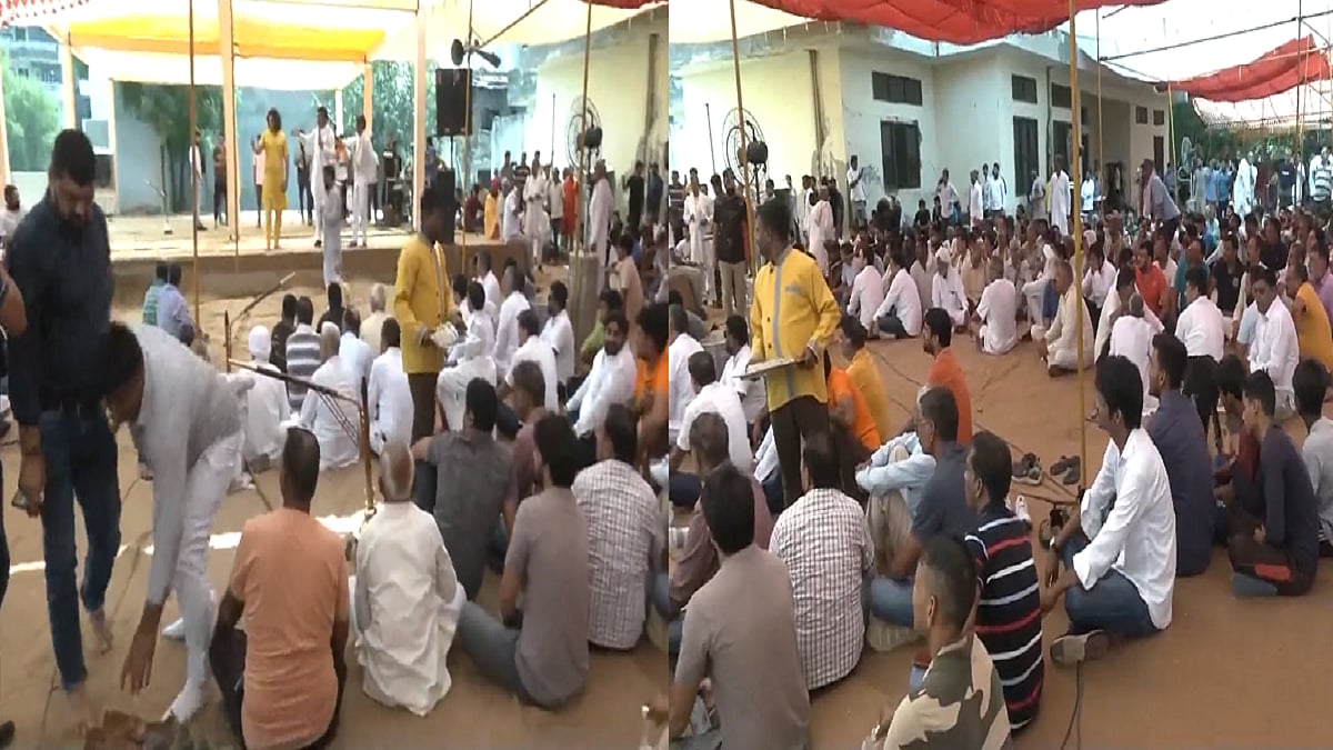 हरियाणा हिंसा: गुरुग्राम के तिघर गांव में 'हिंदू समाज' की महापंचायत, बड़ी संख्या में पहुंचे लोग, सुरक्षा कड़ी
