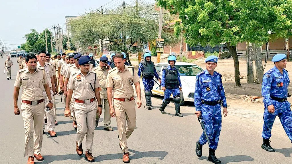 नूंह में अनुमति के बिना जलाभिषेक यात्रा पर VHP अड़ी, पुलिस ने बढ़ाई सुरक्षा