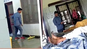 हाल-ए-उत्तर प्रदेशः बिजनौर अस्पताल में सफाई कर्मचारी कर रहा मरीजों का इलाज, वीडियो वायरल होने पर जांच का आदेश