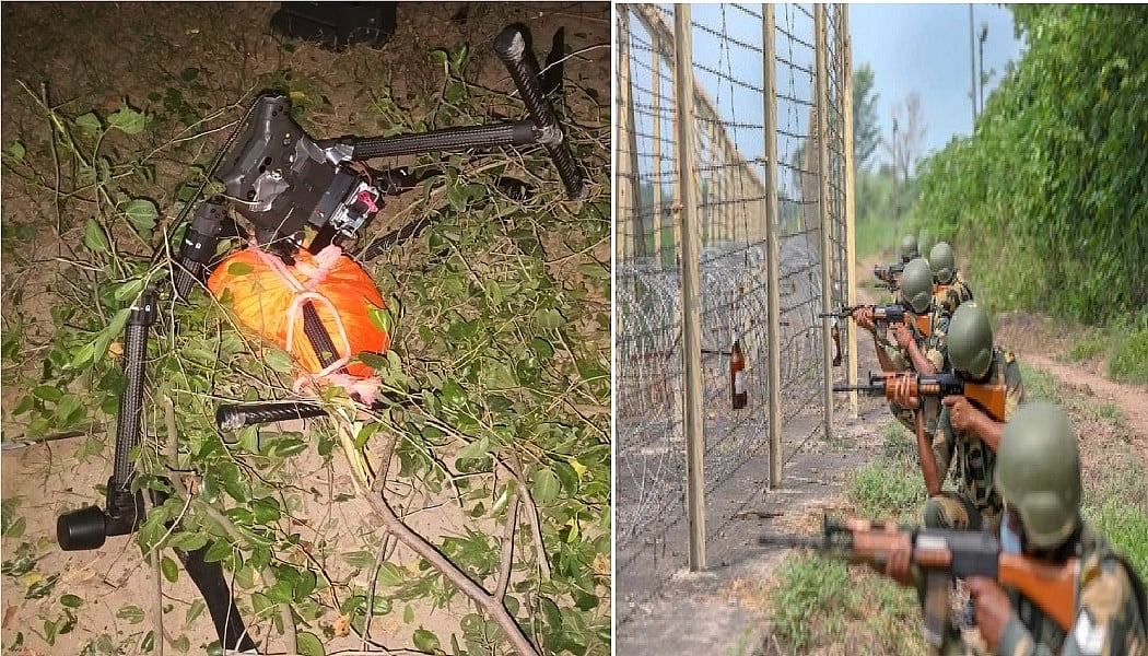 नहीं सुधर रहा पाक! सीमा पार से ड्रग्स आने का सिलसिला जारी, BSF ने फिर पकड़ी ड्रोन से लाई जा रही हेरोइन की खेप